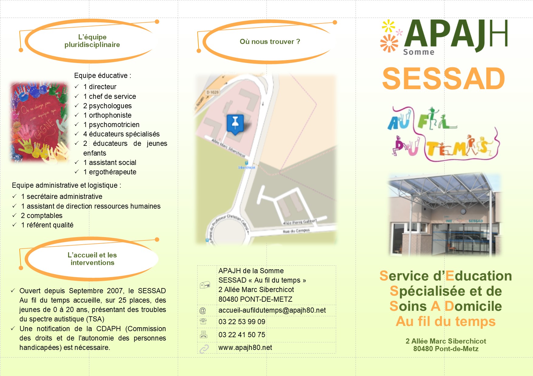 Sessad Au Fil Du Temps Apajh De La Somme